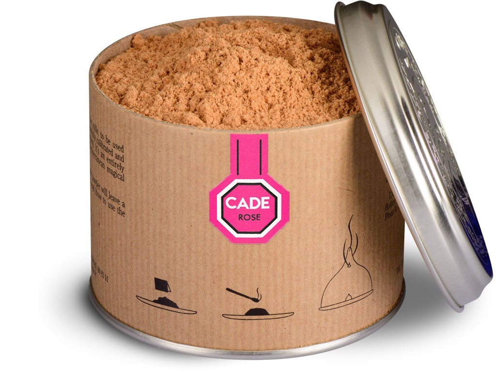 Cade et rose centifolia