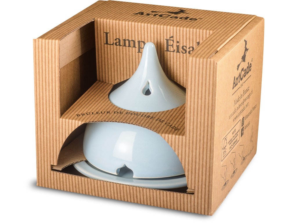 Lampe Éisala originale bleue fumée