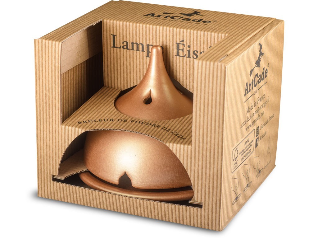 Lampe Éisala originale cuivrée