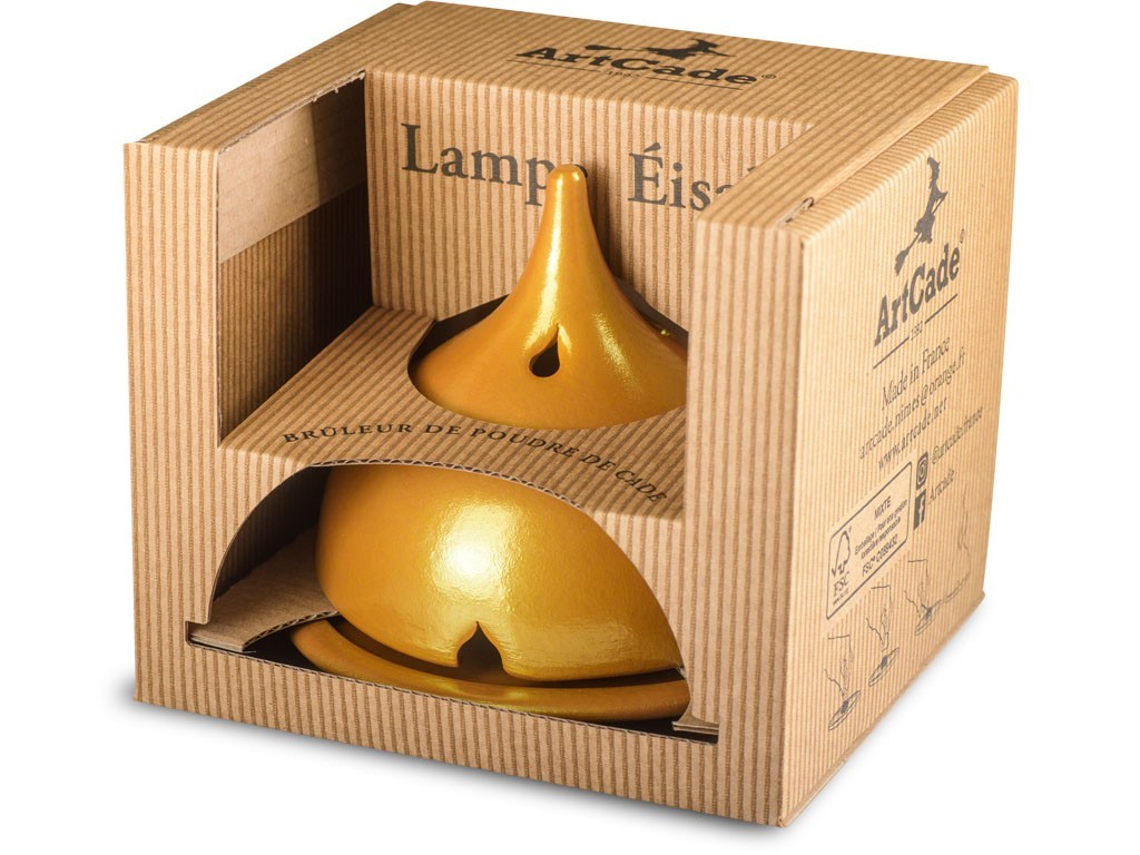 Lampe Éisala originale dorée