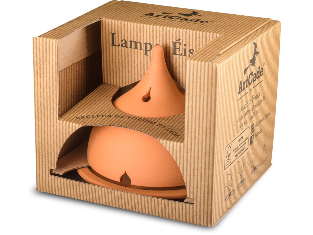 Lampe Éisala originale terre rouge