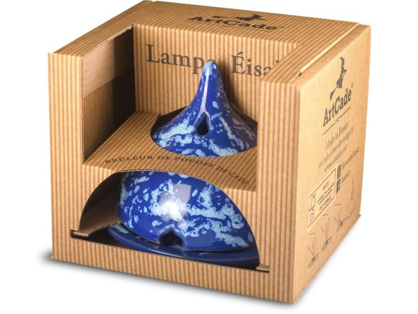 Lampe Éisala mouchetée bleue