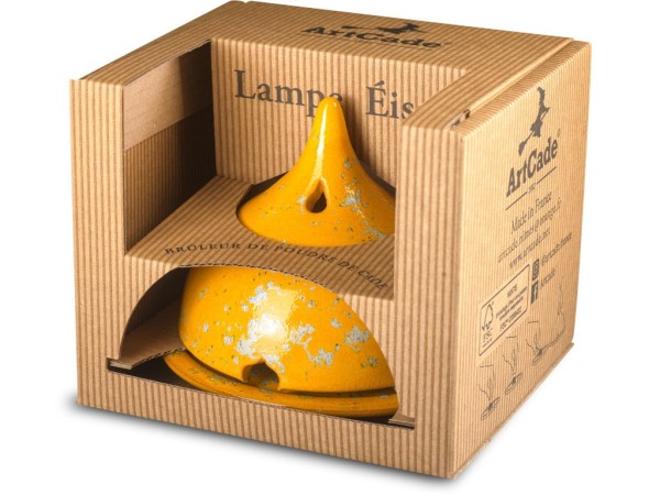 Lampe Éisala mouchetée jaune grise