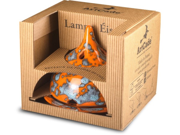 Lampe Éisala mouchetée orange