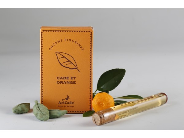 Encens figurines feuille d'orange amère